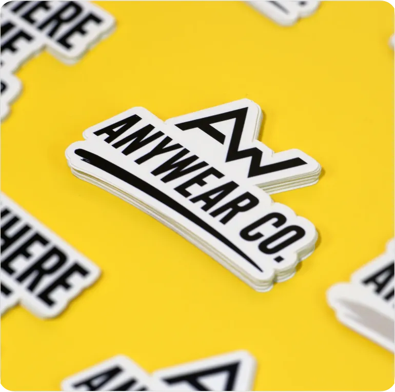 Sticker die cut AnyWear Co.